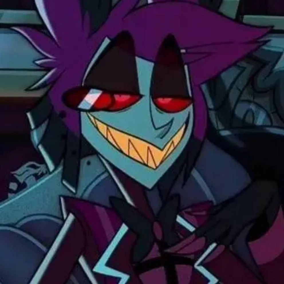 chat with ai character: Alastor end vox 