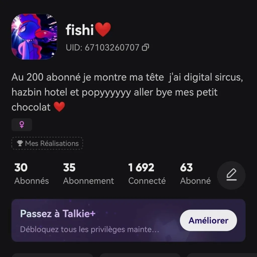 chat with ai character: Les 30 abo