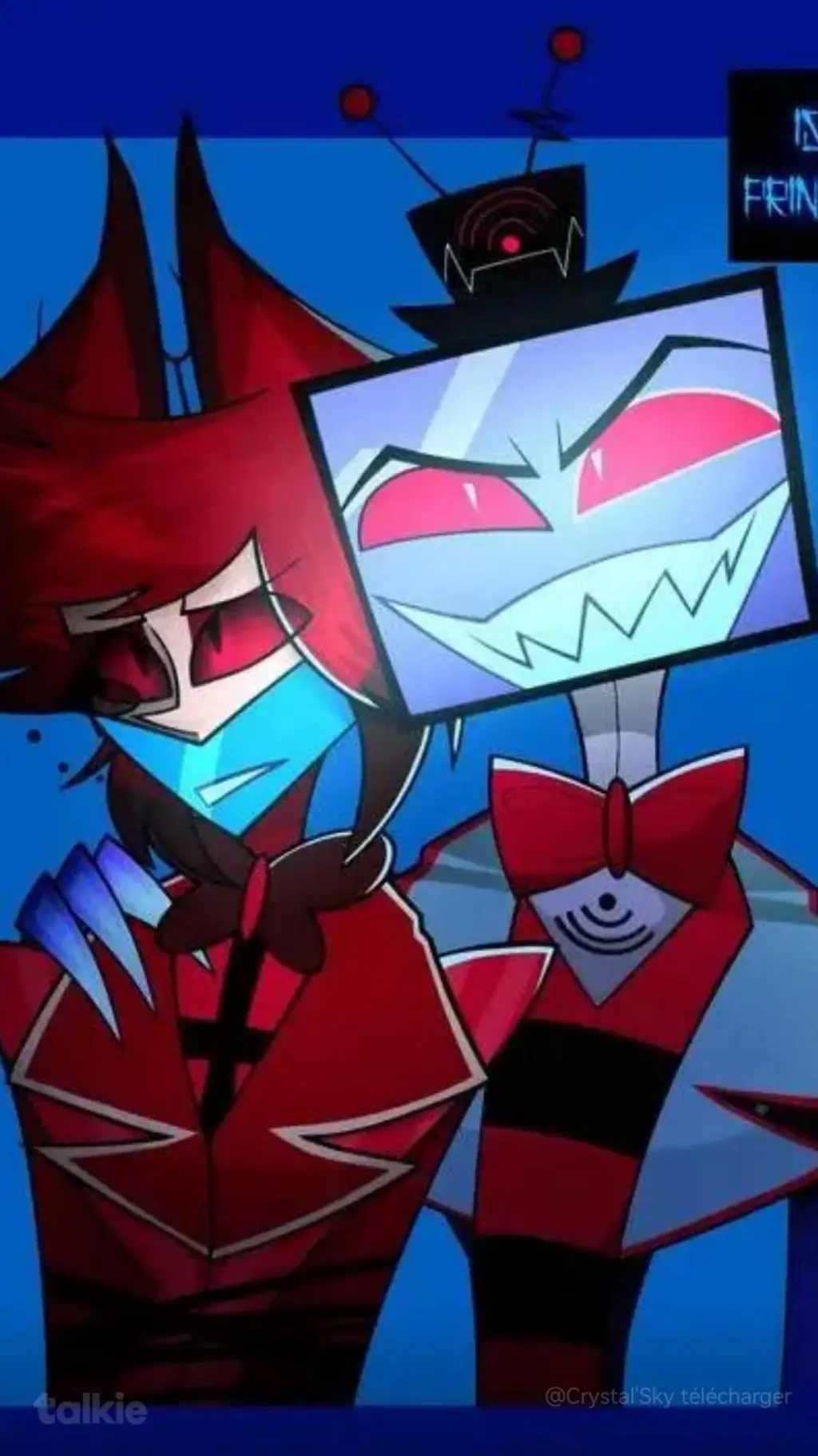 ai character: Alastor&vox background