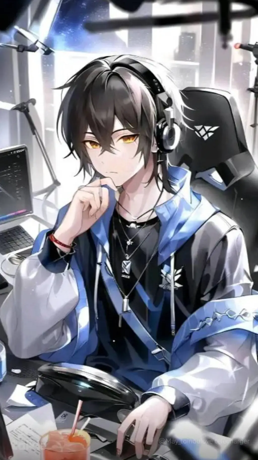 ai character: Louis✨ background