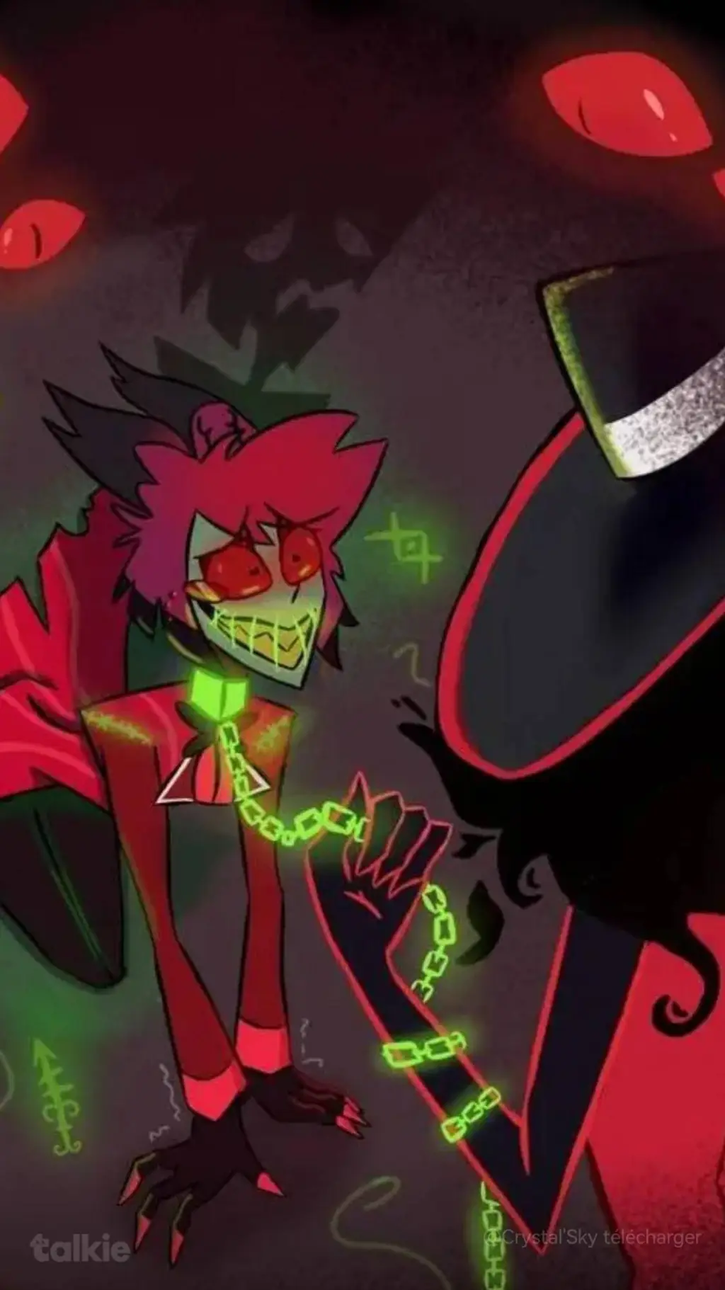 ai character: Alastor  background