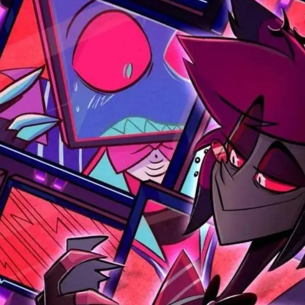 chat with ai character: Vox et Alastor 