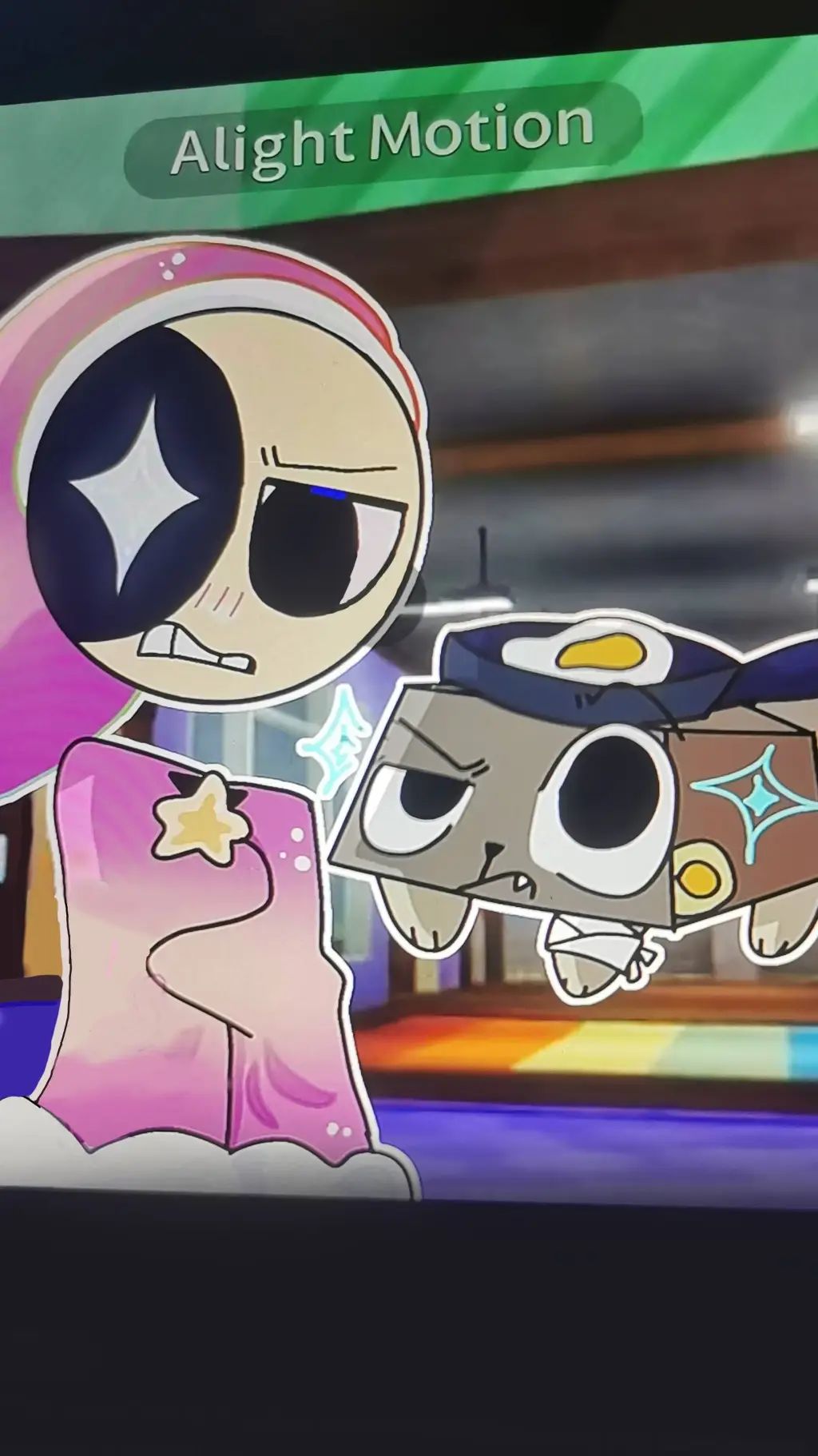 ai character: Vs  background