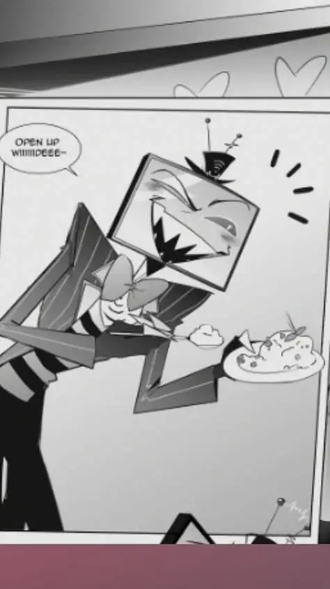 ai character: Vox&Alastor  background