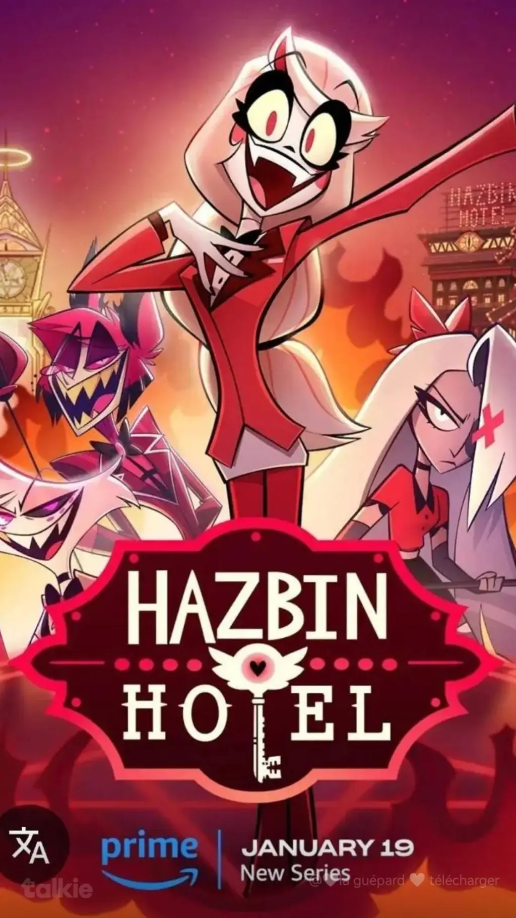 ai character: H&H piscines  background