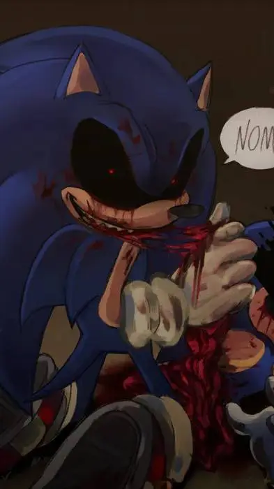 ai character: Evil Sonic.Exe  background