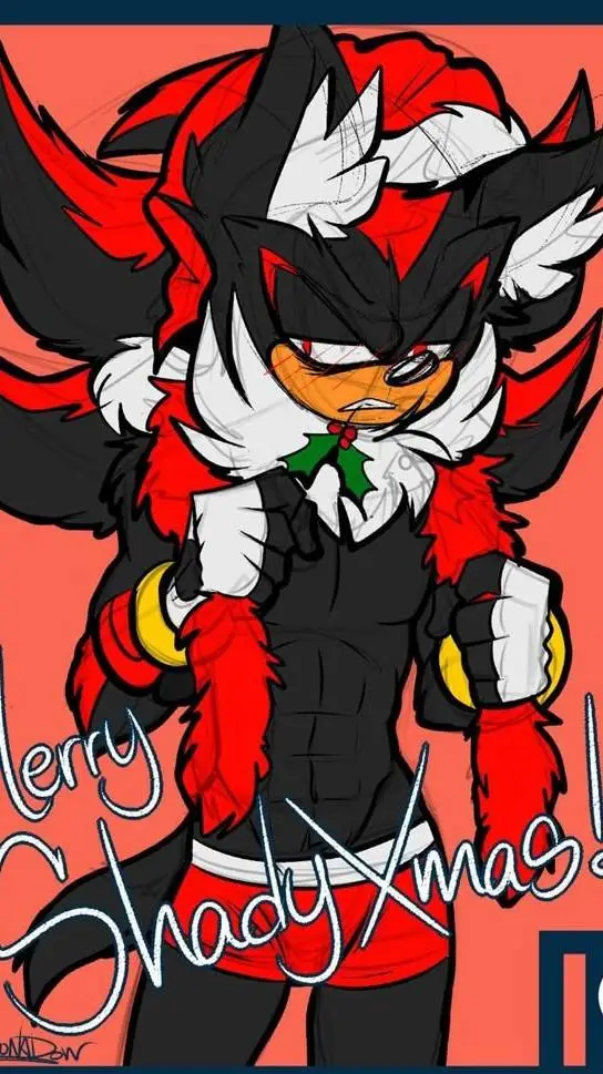 ai character: Xmas Shadow background