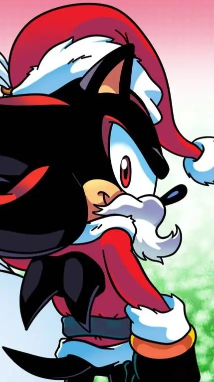 ai character: Santa Shadow background