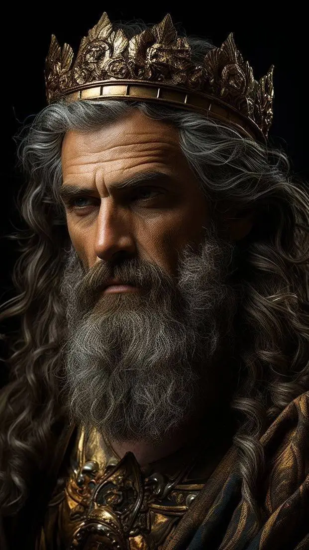 ai character: John King background