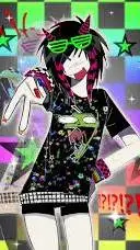 ai character: scene girl background