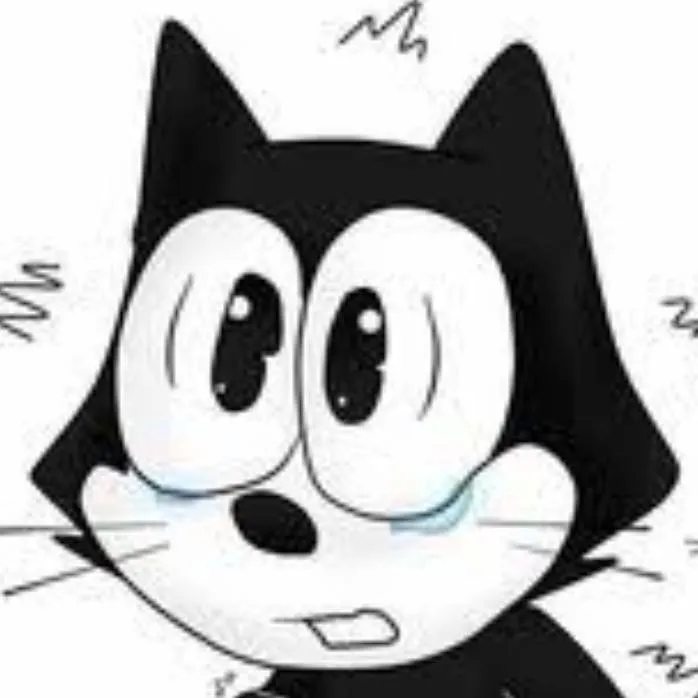 chat with ai character: gato Félix triste