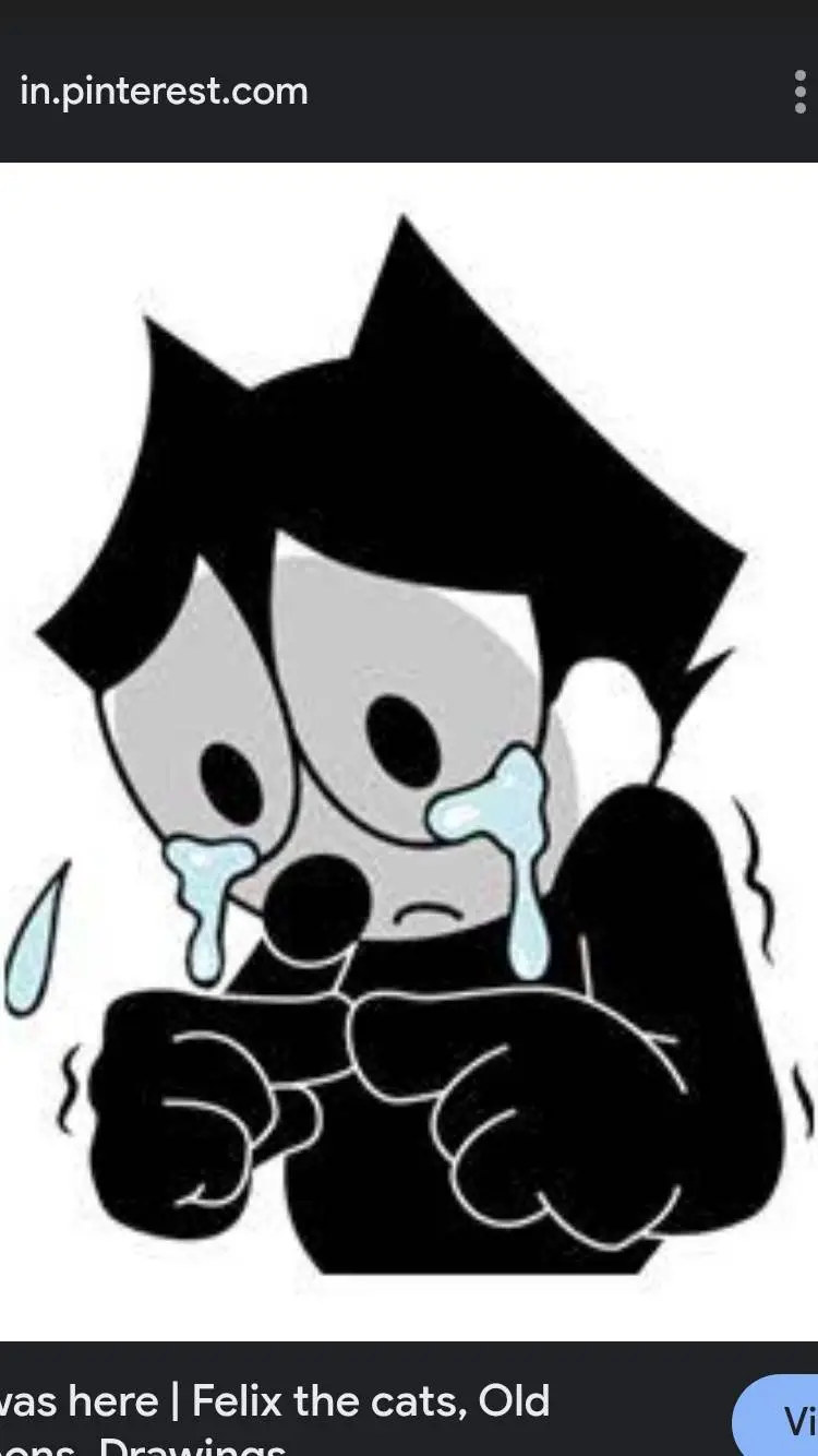 ai character: gatoFélix triste  background