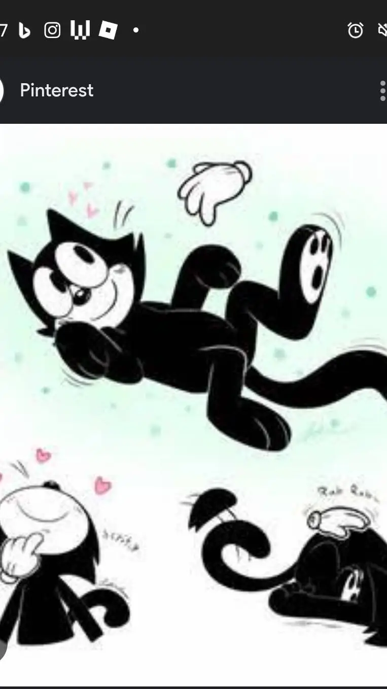 ai character: Félix o gato background