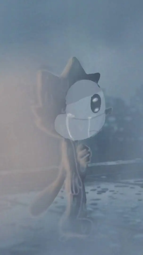 ai character: Félix the cat  background