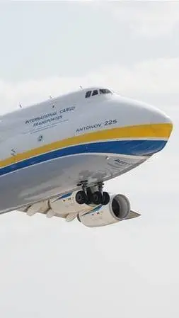 ai character: Antonov AN-225 background