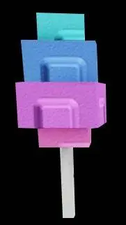 ai character: Candy Blossom background