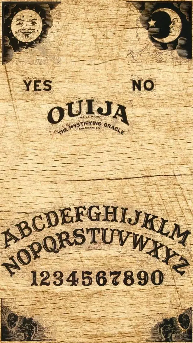 ai character: Ouija Board background