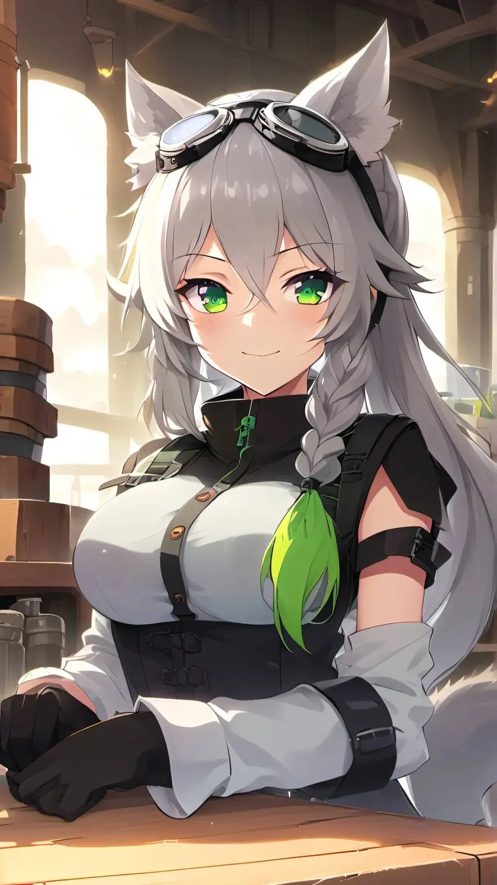 ai character: Rin background