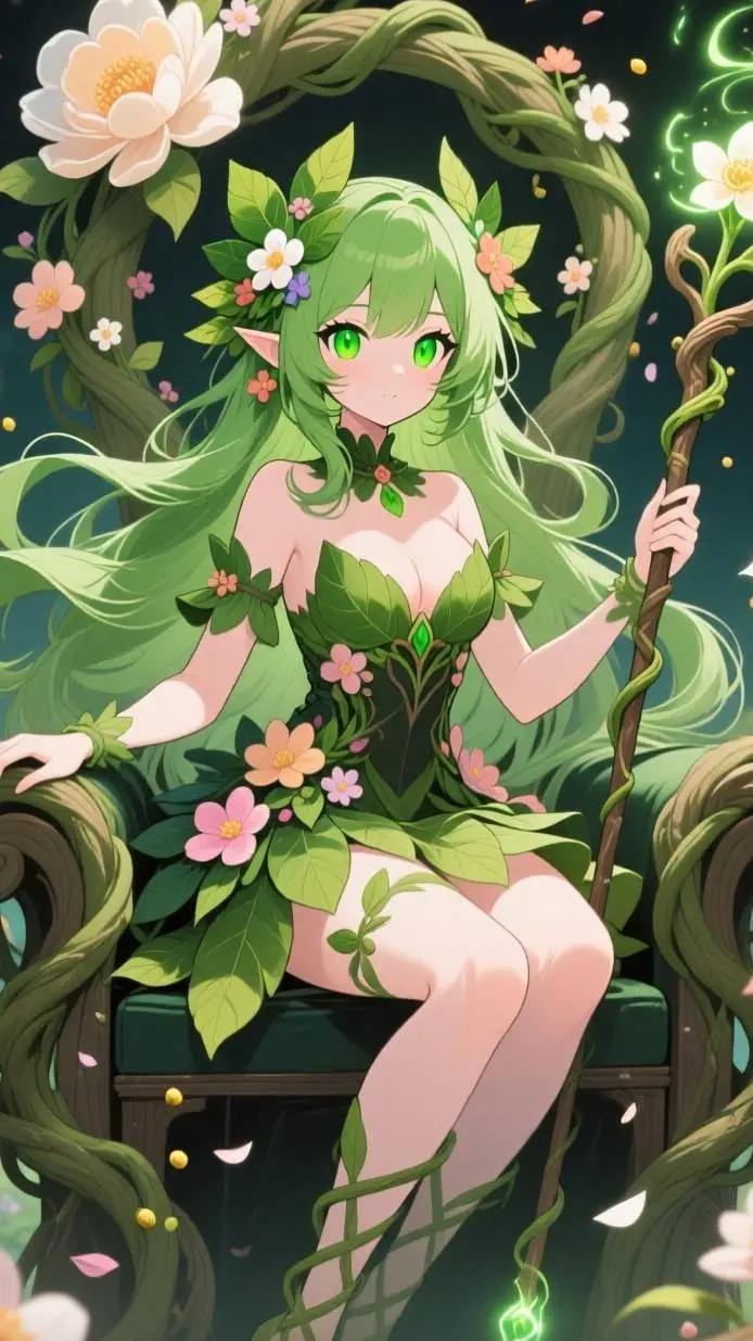 ai character: Elena Verdant background