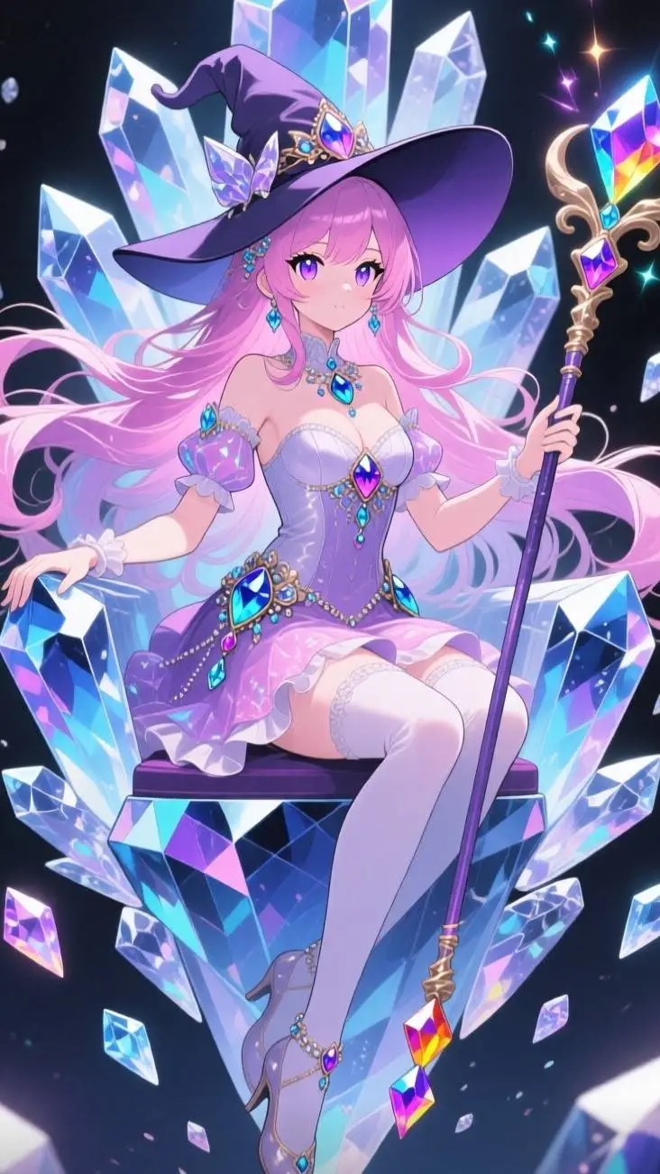 ai character: Aurora Frost background
