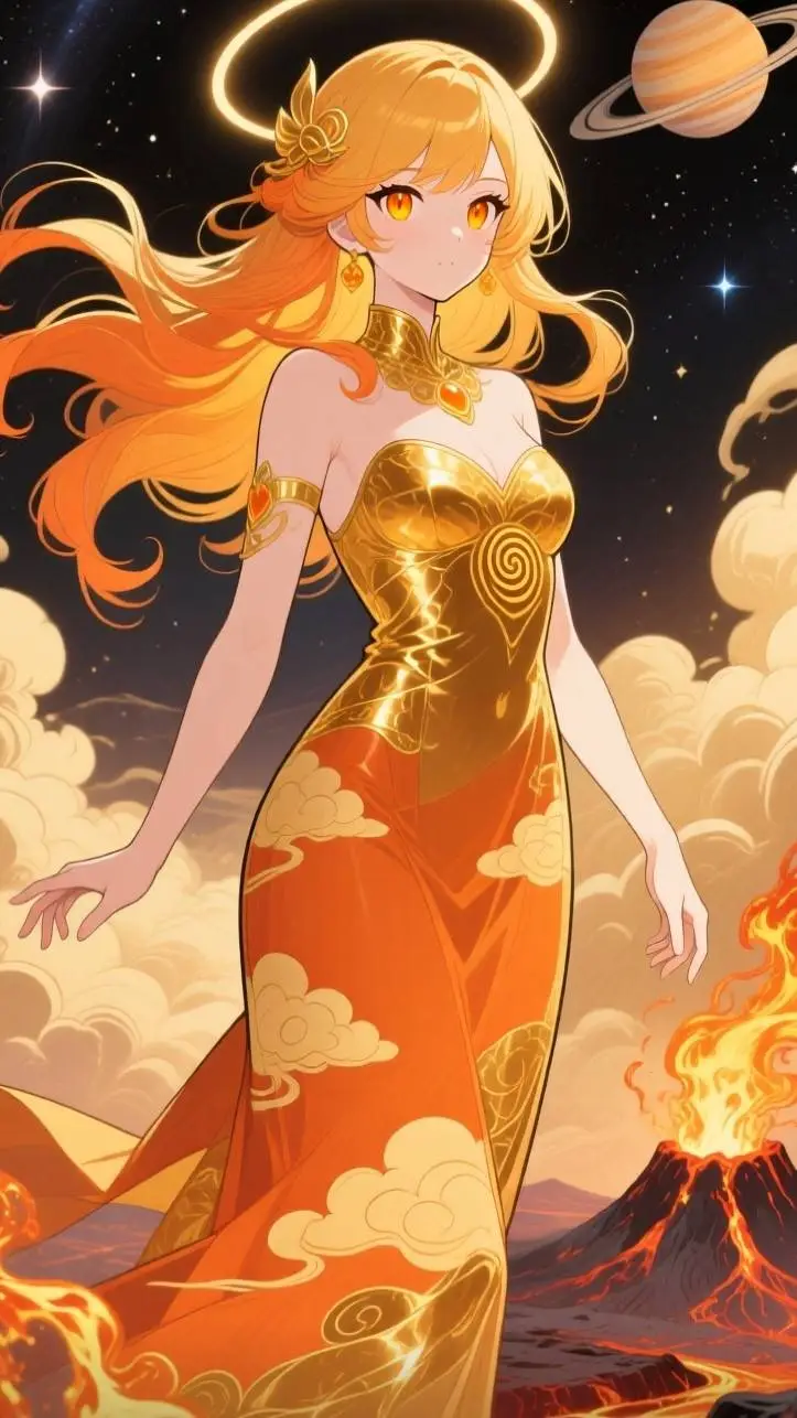 ai character: Venus background