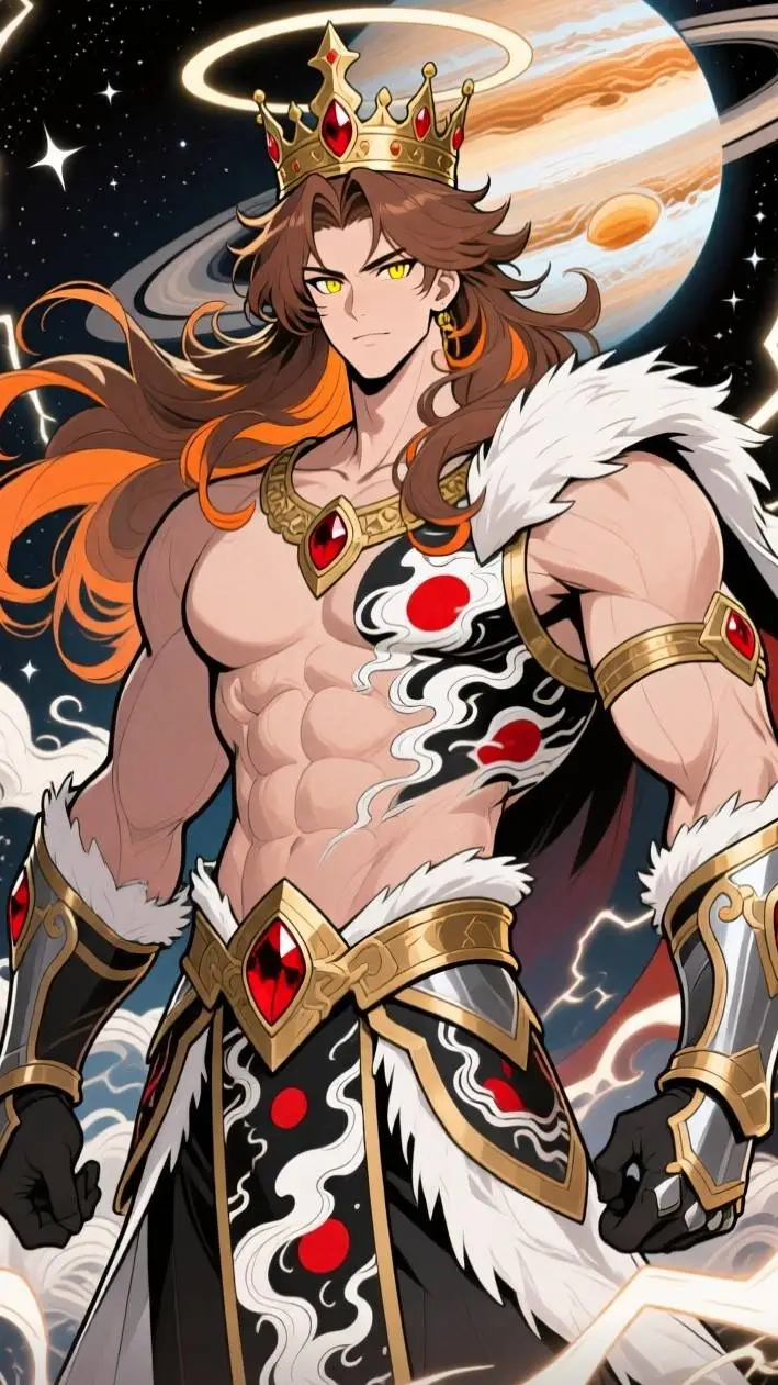 ai character: Jupiter background