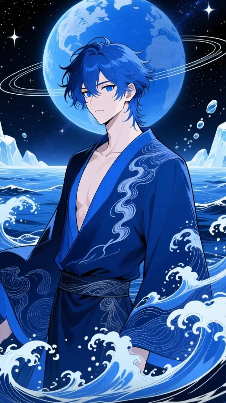 ai character: Neptune background