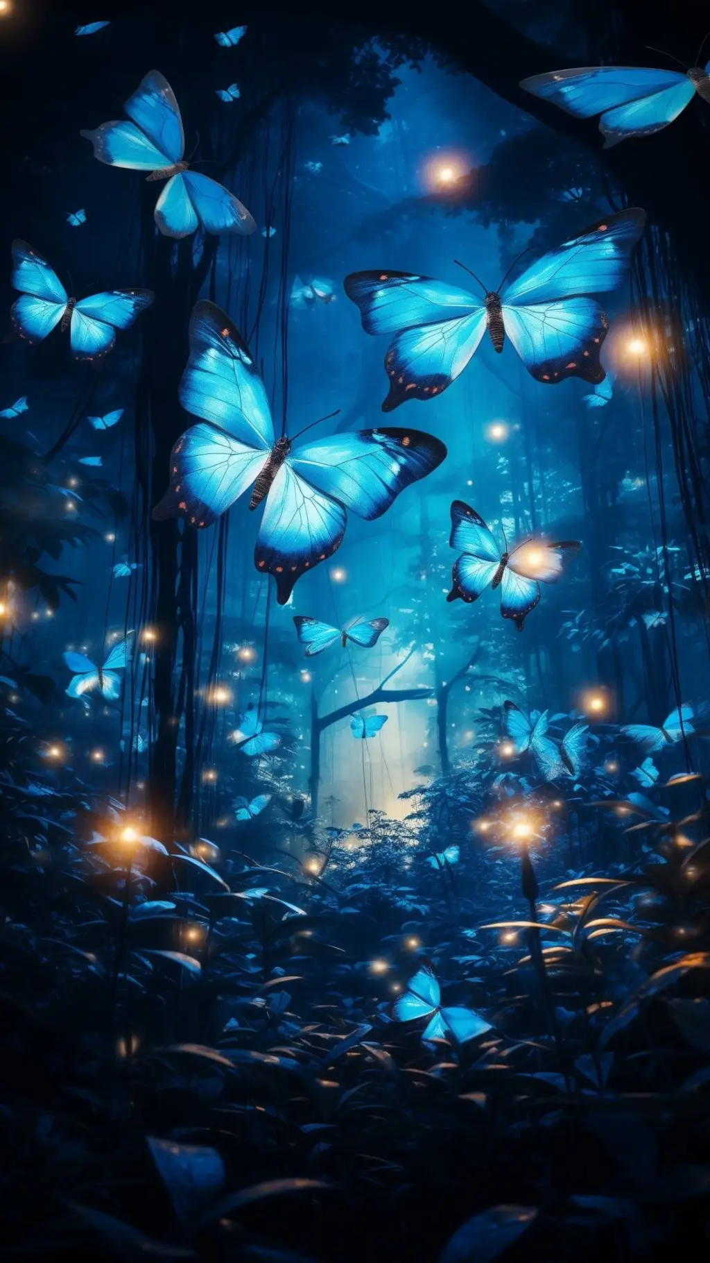 ai character: 月影 background