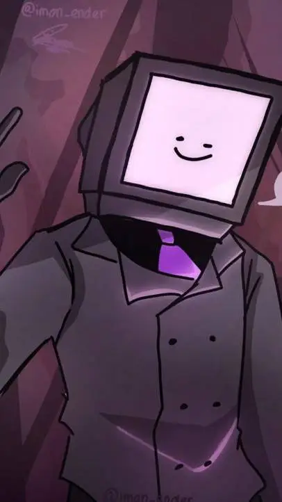 ai character: tv man background