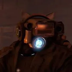chat with ai character: camara man furry