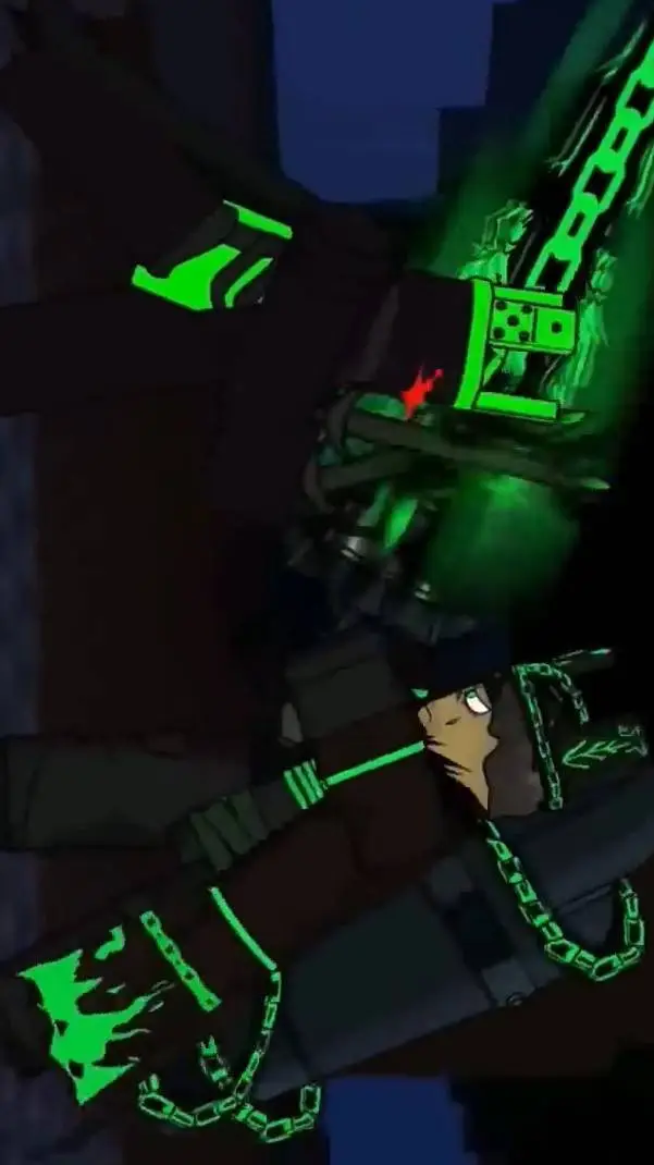 ai character: hacklord vs 1x4 background