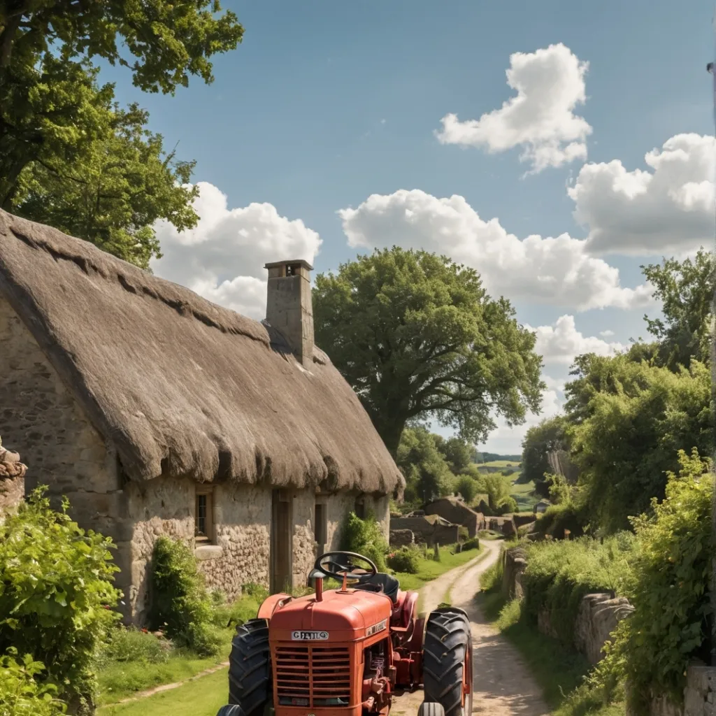 chat with ai character: Деревня