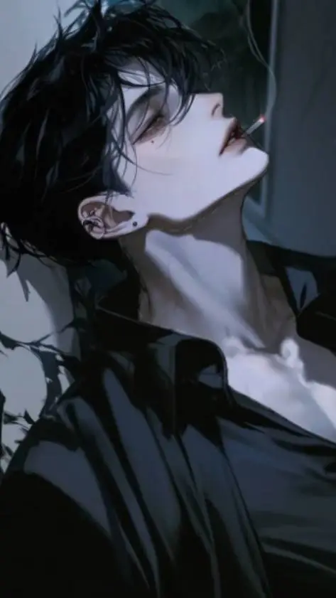 ai character: Elijah grey background