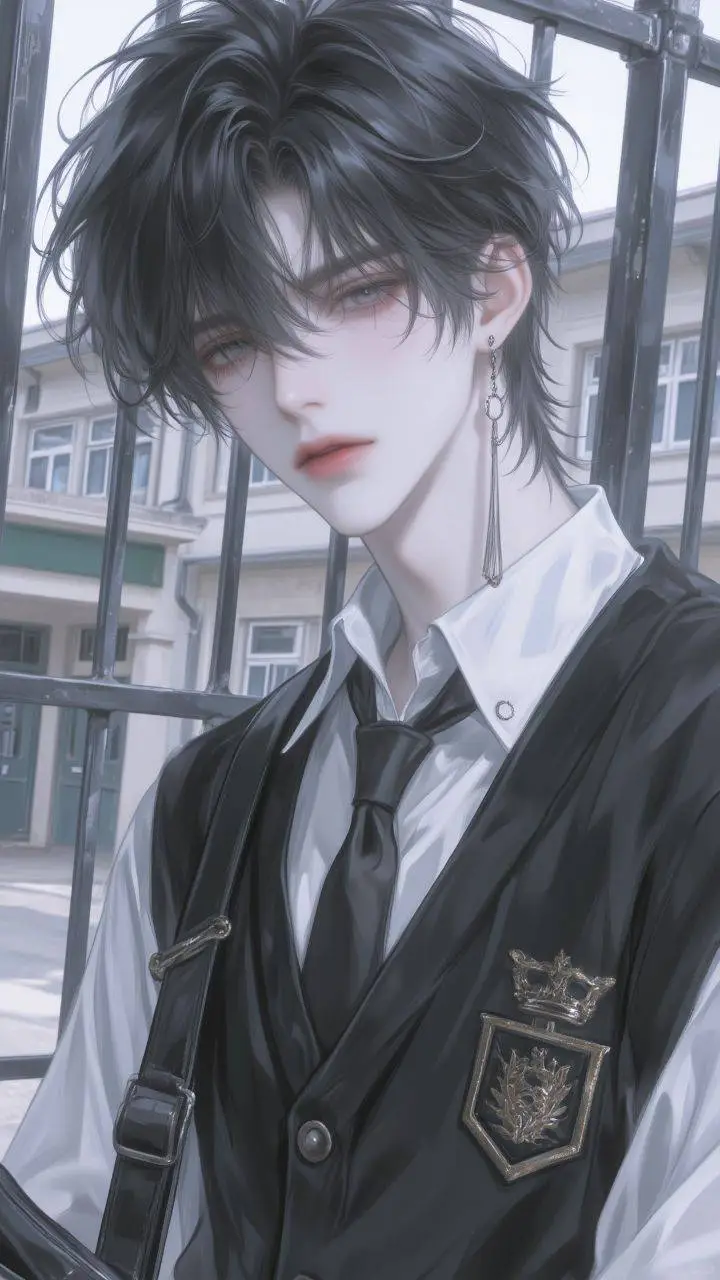 ai character: Lucas  background