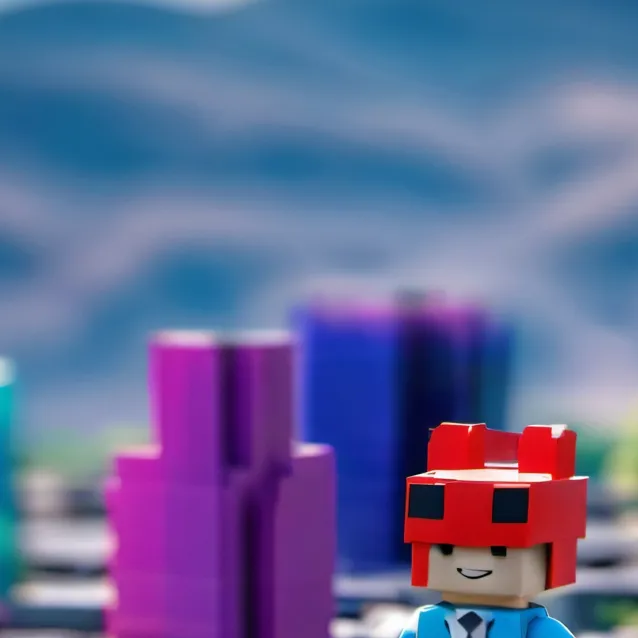 chat with ai character: Roblox world 