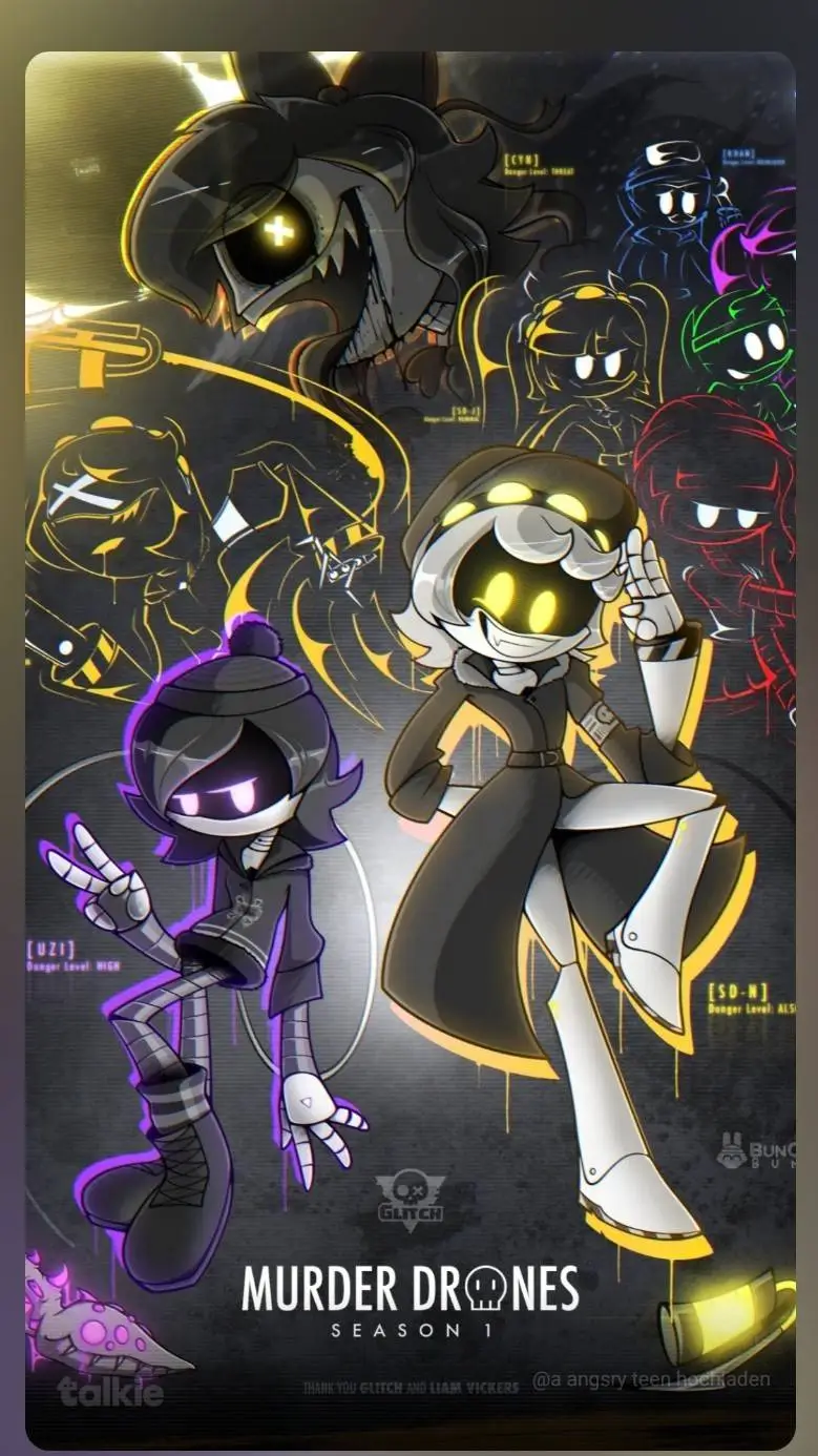 ai character: Mörder Drohne Deu  background