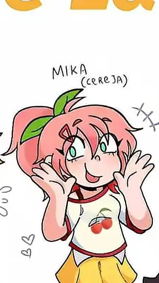 ai character: Mika  background
