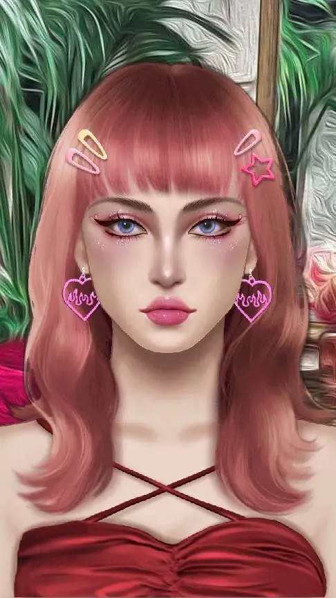 ai character: Nicole  background