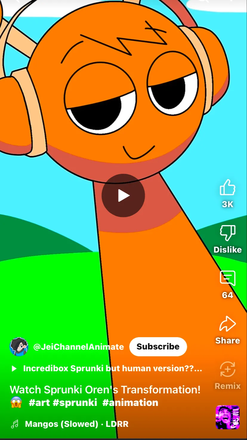 ai character: Oren background
