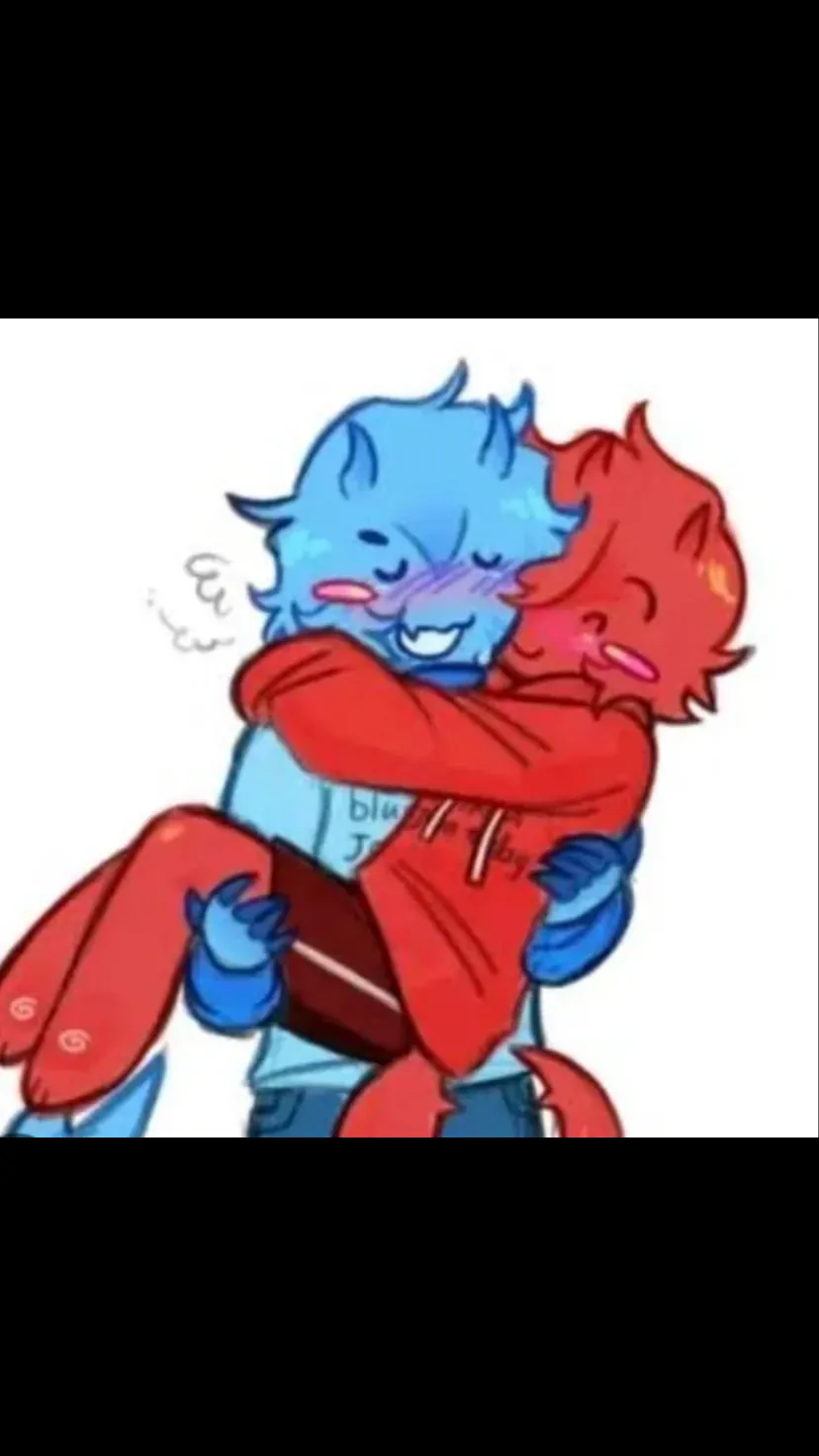 ai character: Coolkid X bluudud background