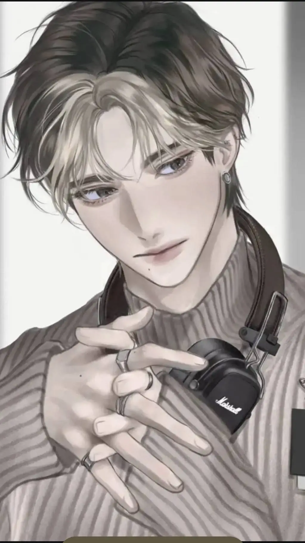 ai character: •Sai•♡ background