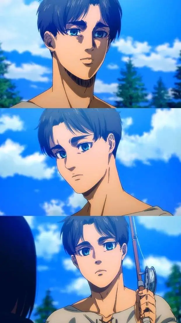 ai character: eren-  (cabin  background
