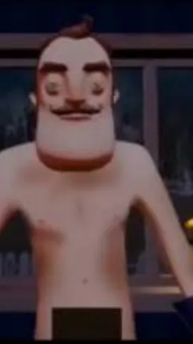 ai character: Hello Neighbor background