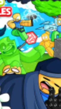 ai character: Slap Battles background