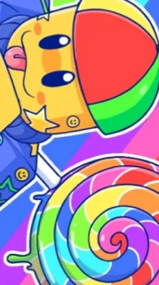 ai character: Silly(SlapBattles) background