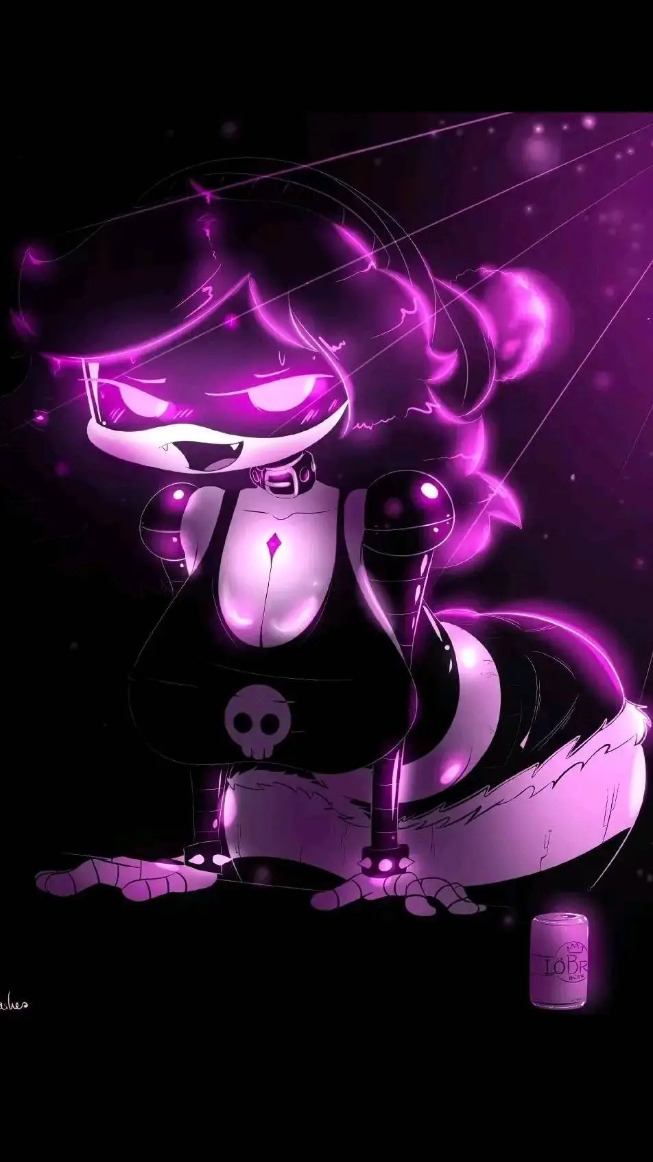 ai character: Uzi doorman background