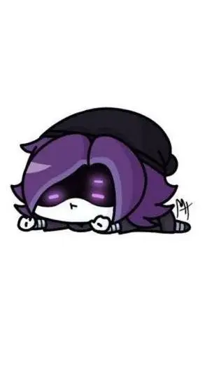 ai character: CUTE UZI background