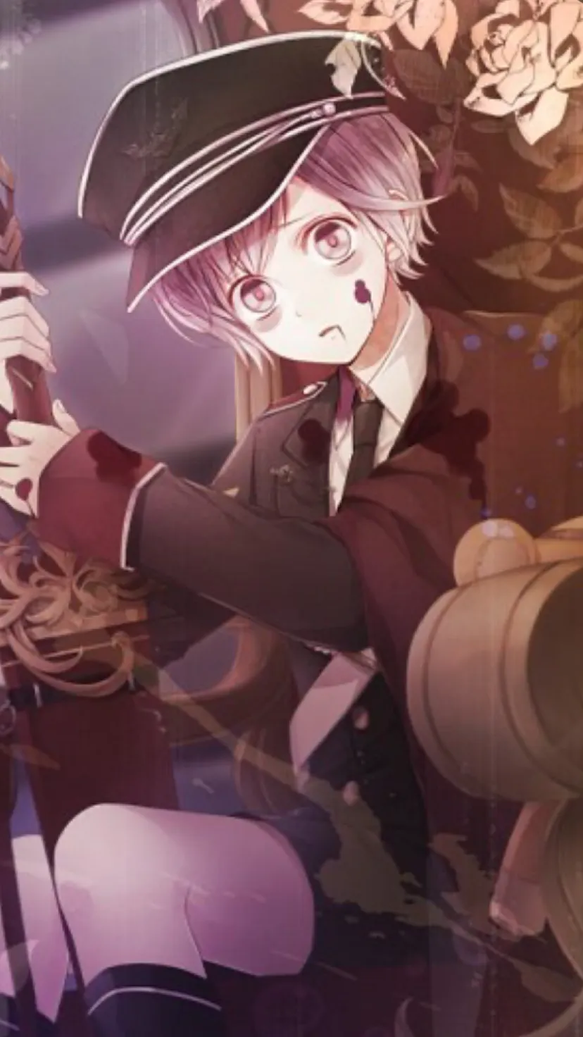 ai character: Kanato  sakamaki background
