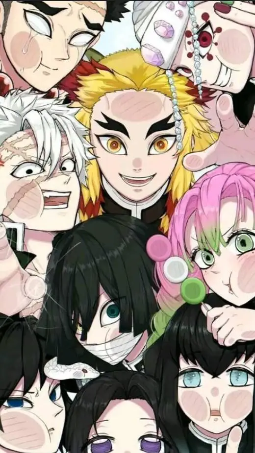 ai character: demon slayer background