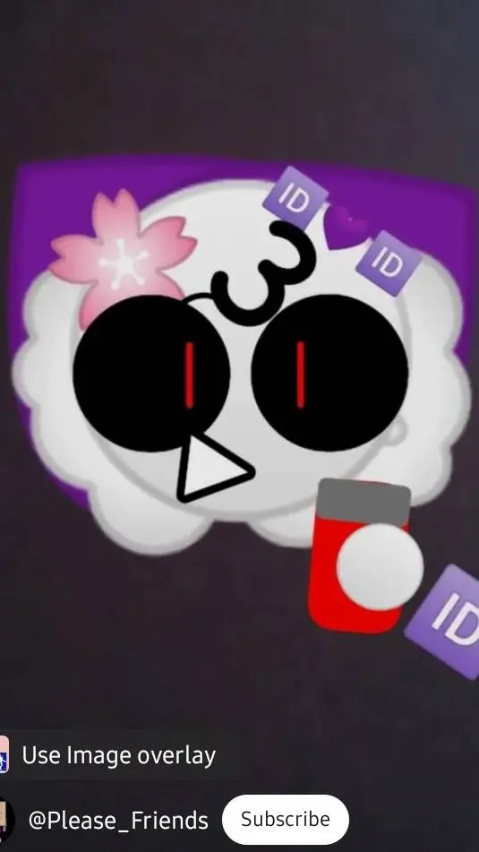 ai character: emojicat coca cola background